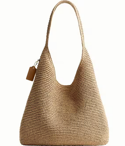 Brooklyn 39 Straw Shoulder Bag