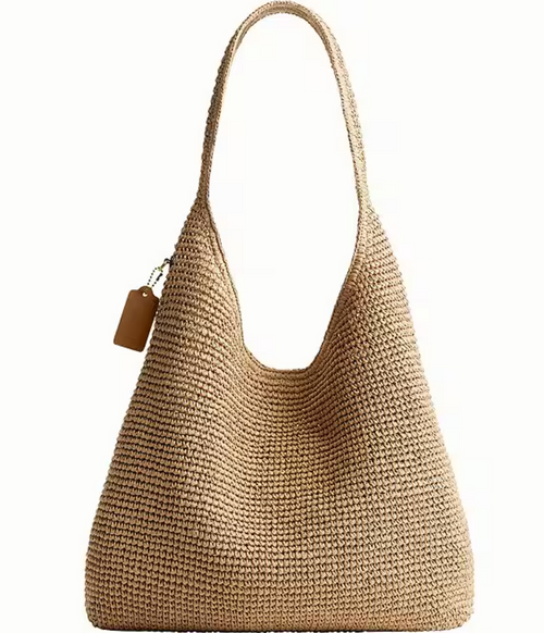 Brooklyn 39 Straw Shoulder Bag